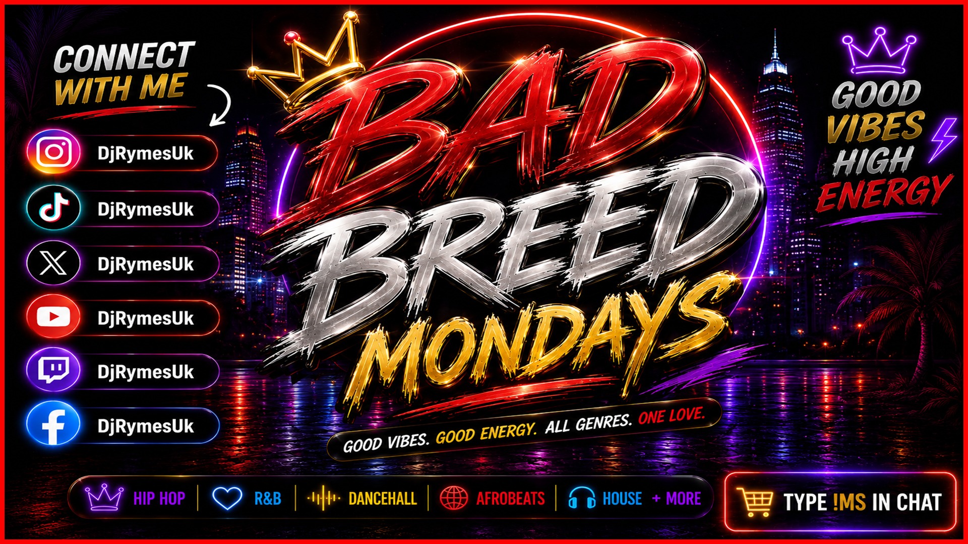 BadBreed Mondays poster