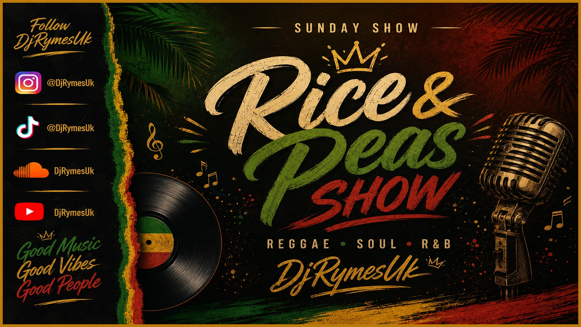 Rice and Peas Show poster