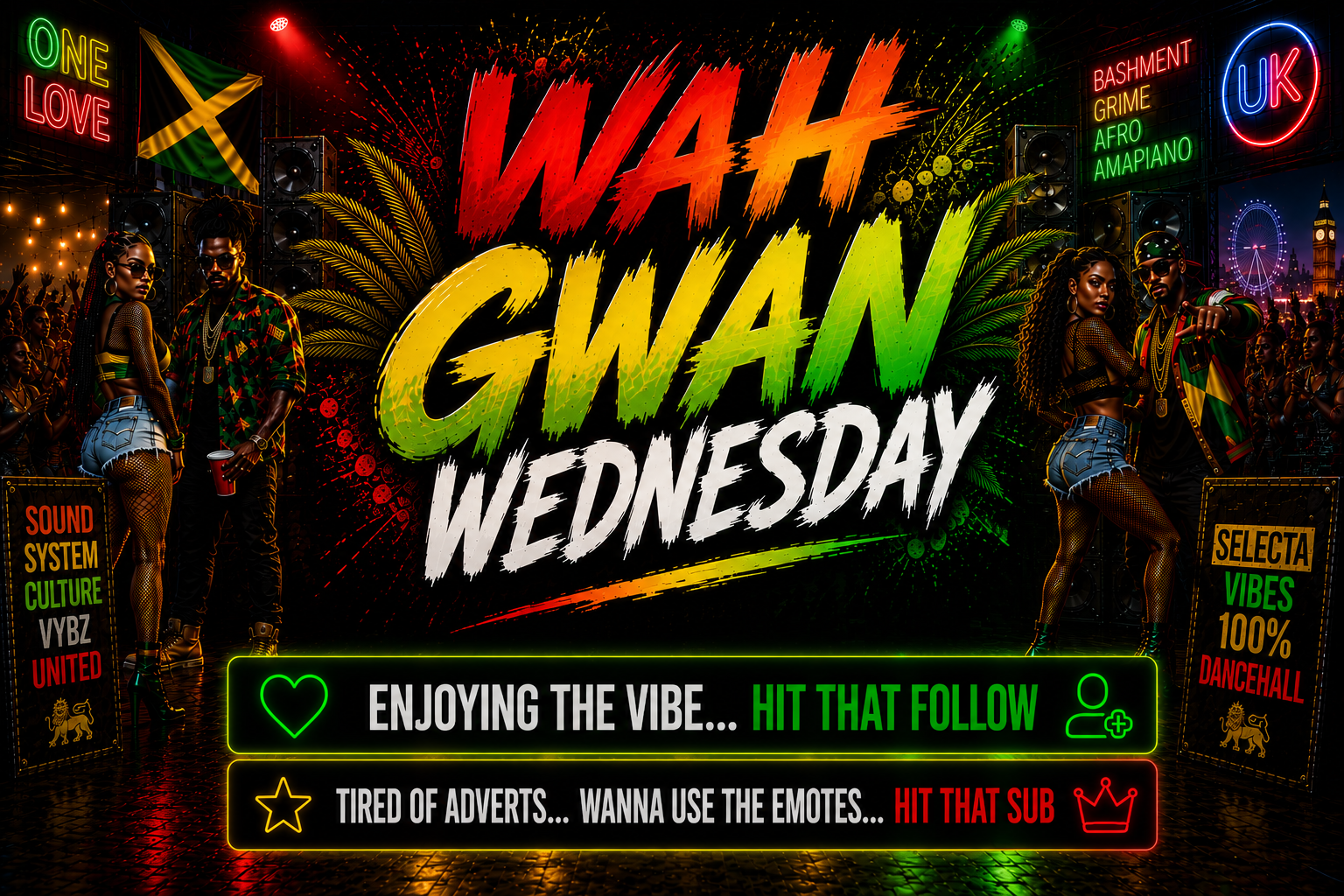 Wah Gwan Wednesday poster